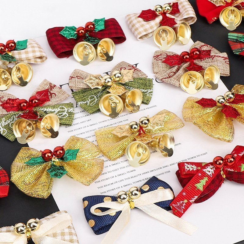 Christmas Non-woven Mini Bow