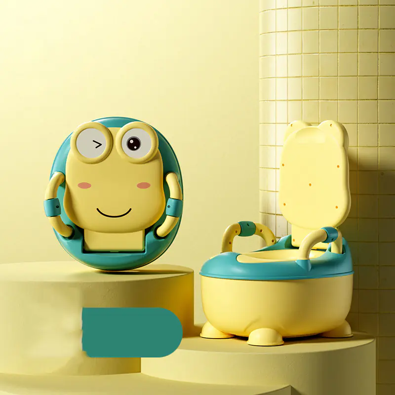 Wholesale Frog Design Portable Foldable Kids Toilet