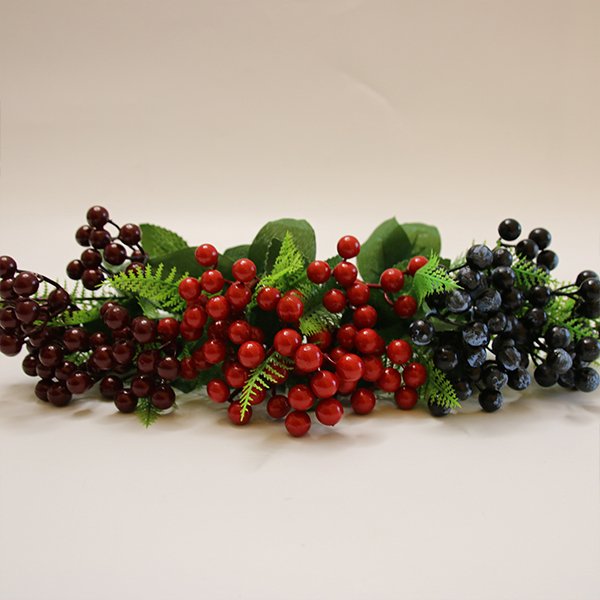 Wholesale Price Artificial Persian Grass Red Fruit Plants For Home Decoration - Image 2