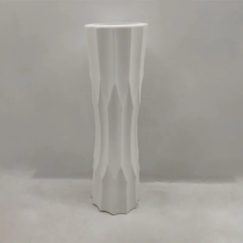 Wholesale White Plastic Flower Vase