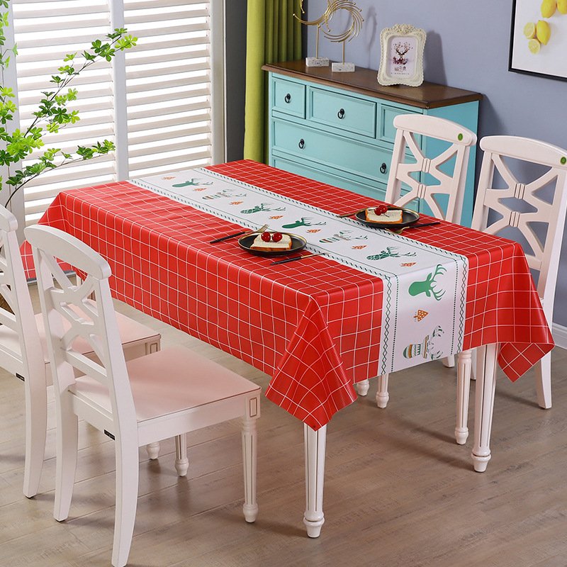 1pc Waterproof Table Cloth - Image 2