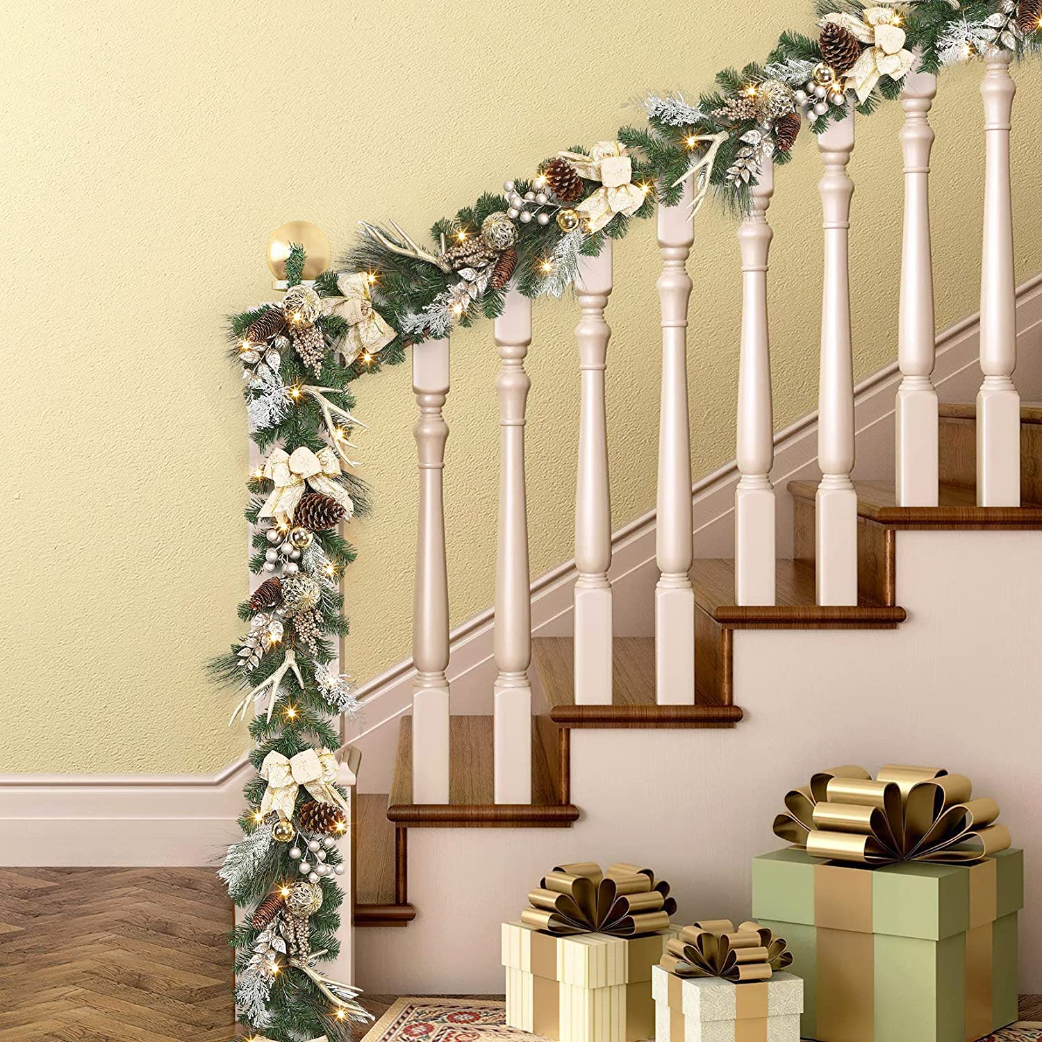 Christmas garland outdoor and indoor - Image 2
