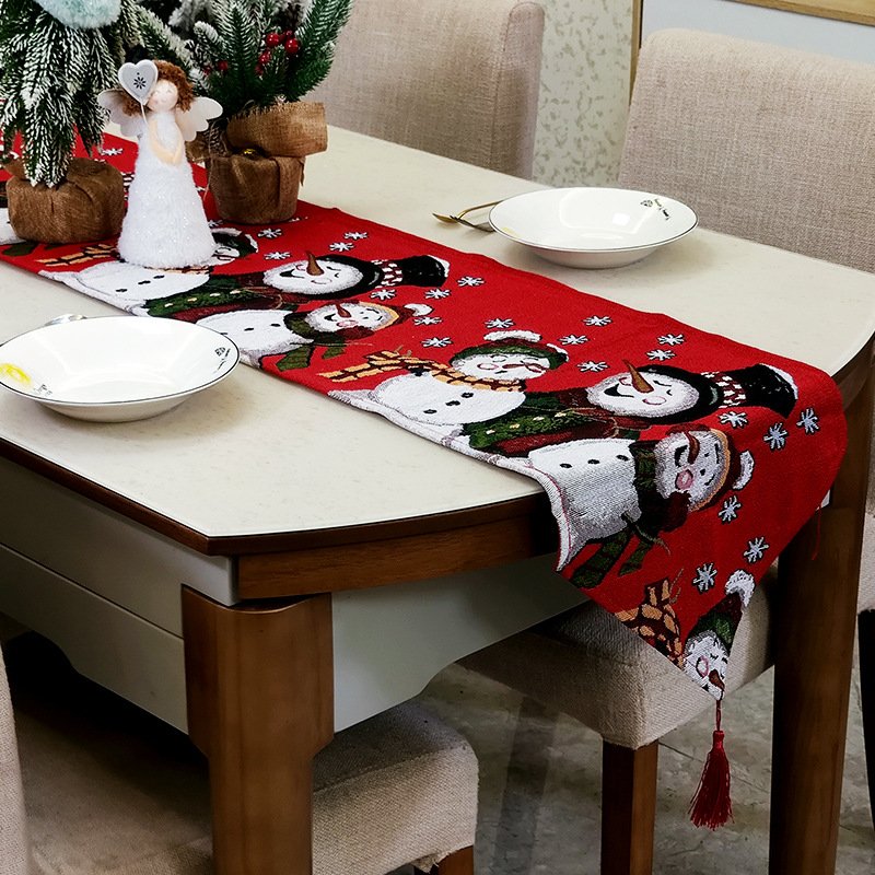 Christmas knitting table flag - Image 2