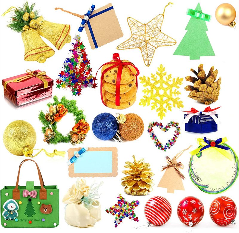 Christmas Gift Bags with Handles 2 Pack 11.8×7.8×7 Inch Reusable Large Storage Felt - Image 6