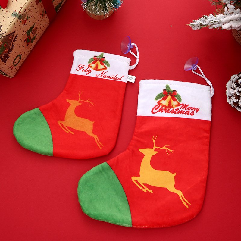 Christmas Holiday Stockings Christmas Felt Hanging Bags - Image 2