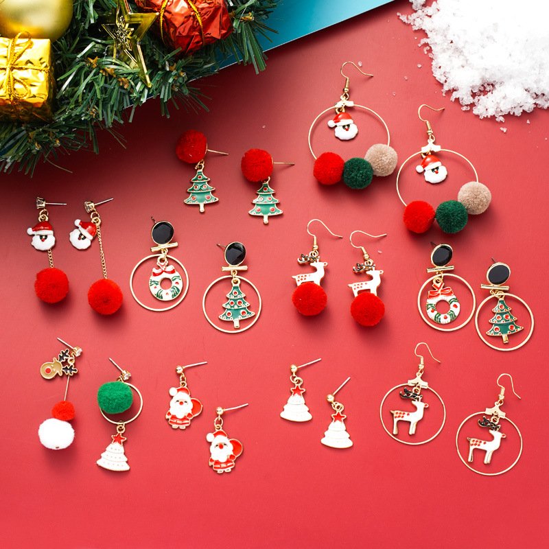 Christmas Earrings Holiday Jewelry Gifts for Teen Girls - Image 2