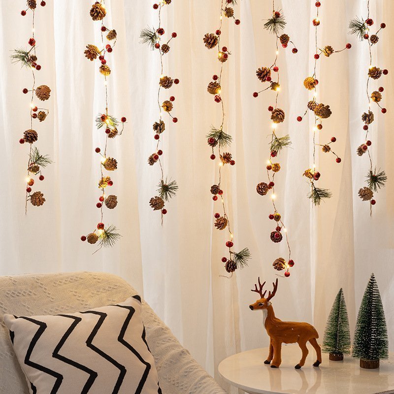 2-5M Pine Cone copper Wire Lights