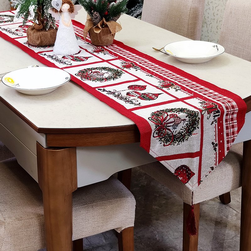 Christmas knitting table flag - Image 3