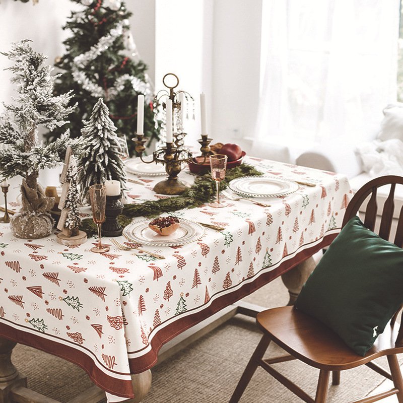 Nordic thicken Xmas table cloth - Image 3