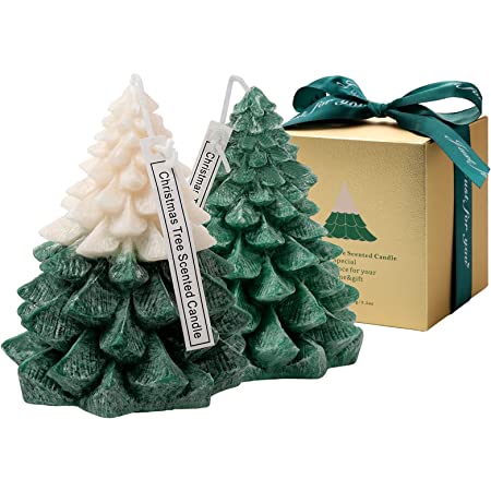Christmas Tree Shaped Scented Candles - Image 5