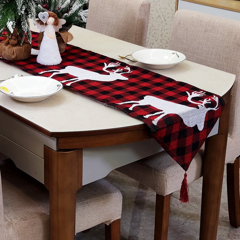 Christmas knitting table flag - Image 4