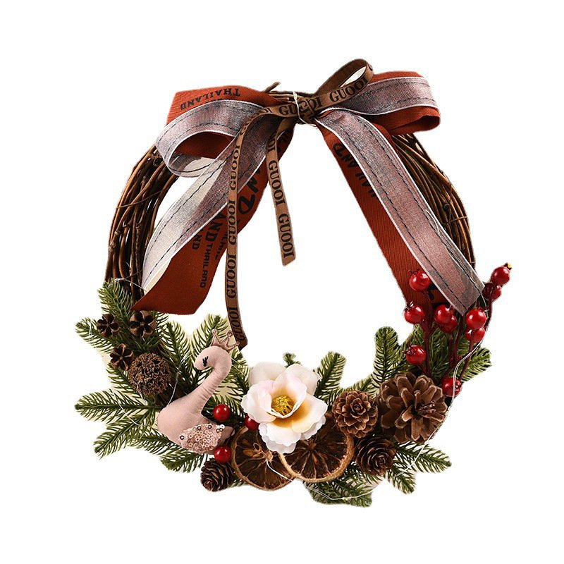 Wholesales Christmas Artificial Wreath Indoor Decoration - Image 6