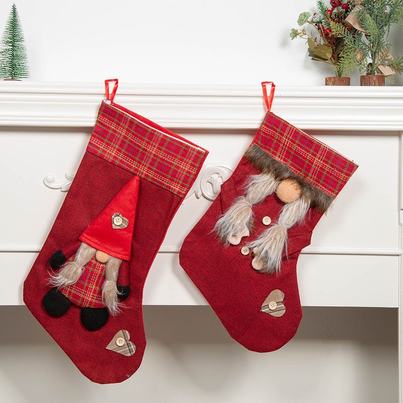 Christmas New Socks felt Bag Gift Handbag - Image 2