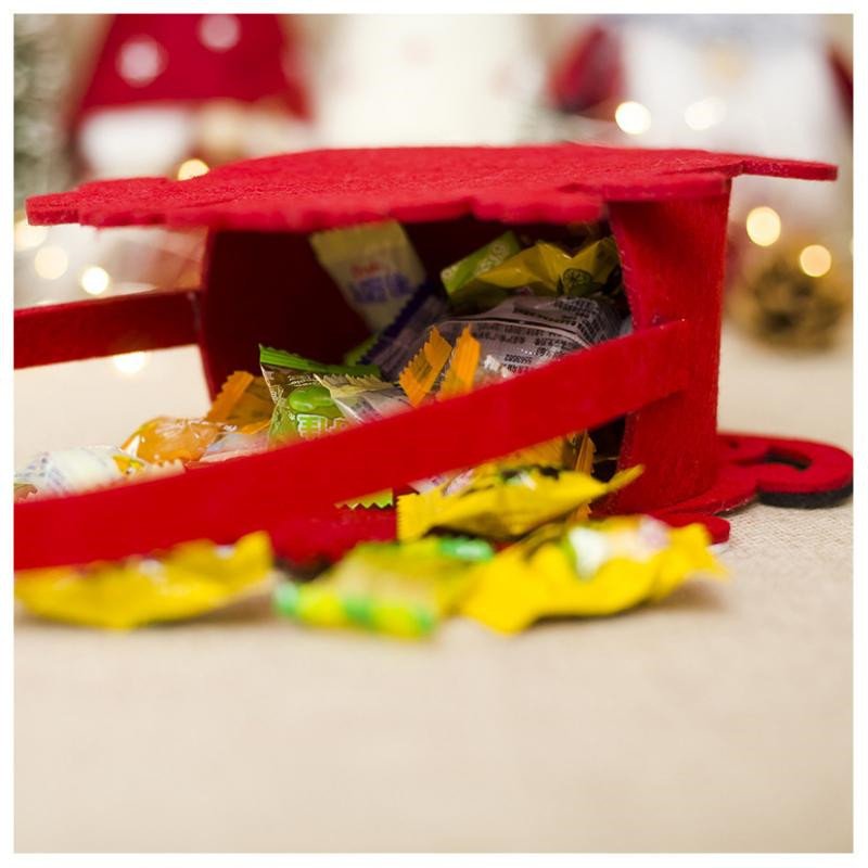 New trend Christmas children candy gift felt bags - Image 6