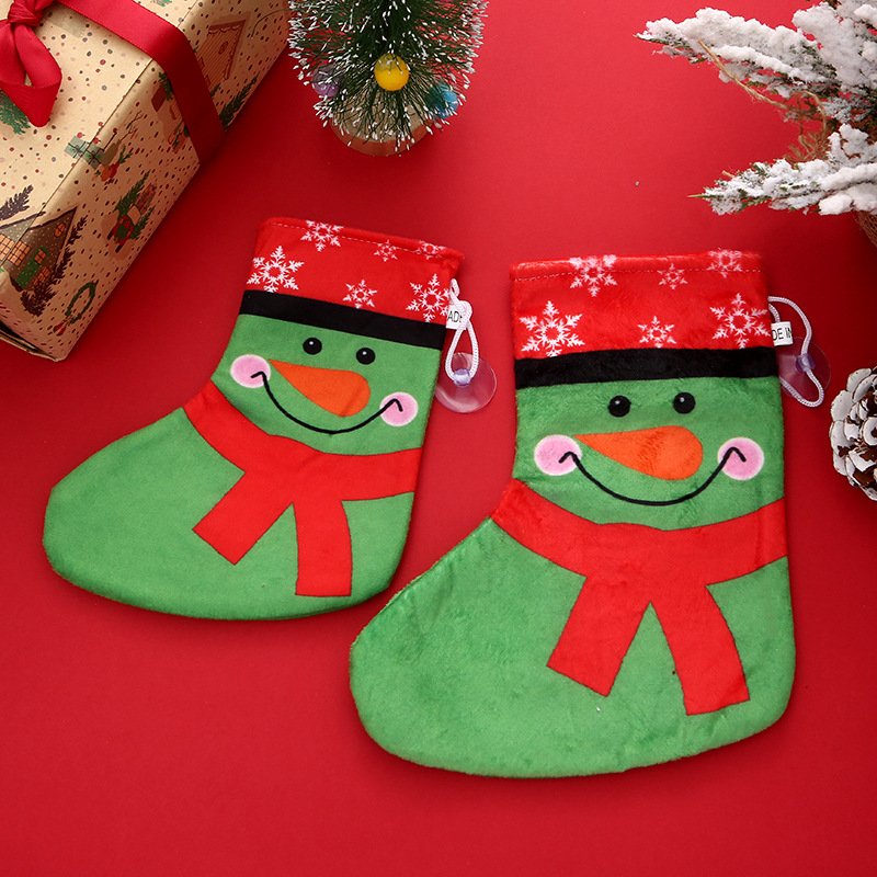 Christmas Holiday Stockings Christmas Felt Hanging Bags - Image 3