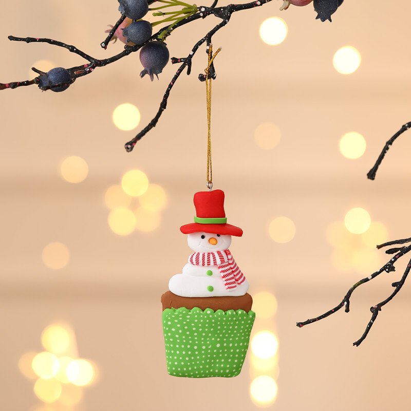 Christmas Polymer Clay Hanging Decoration - Image 4
