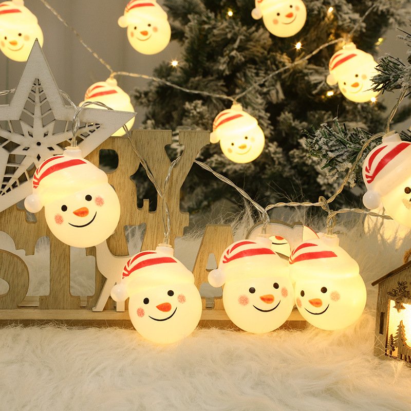 New 10pcs Santa Claus Lights - Image 4