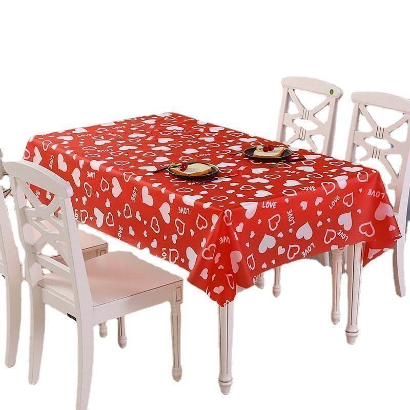 1pc Waterproof Table Cloth