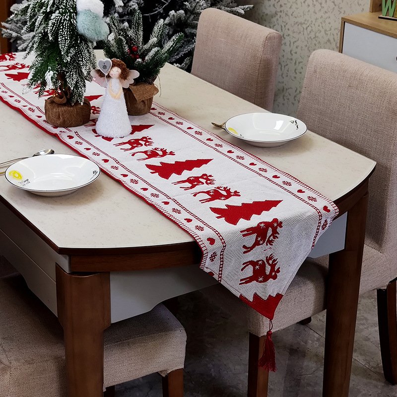 Christmas knitting table flag - Image 5