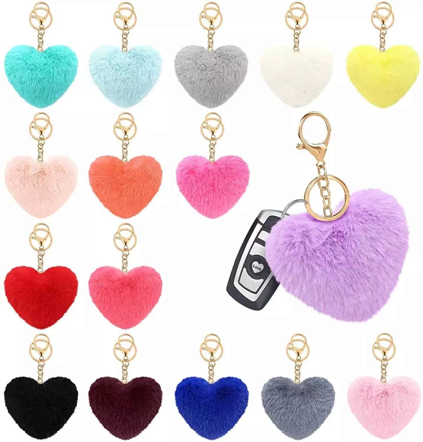 Valentine’s Day Cute Pendant Metal Key Ring