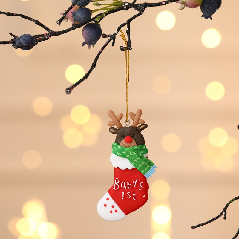 Christmas Polymer Clay Hanging Decoration - Image 5