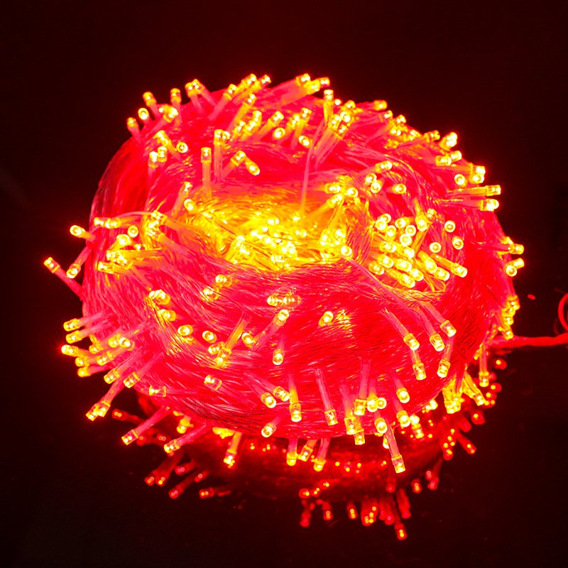 100 LED Christmas String Lights Outdoor/Indoor, Extendable Green Wire, Super Bright with 8 Modes, Waterproof Fairy String Lights for Xmas Tree Holiday Party Garden - Image 5