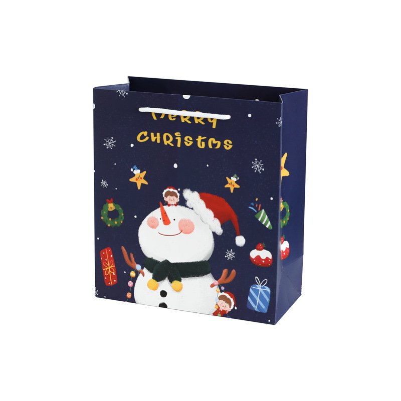 18pcs Christmas Kraft Gift Bags - Image 7