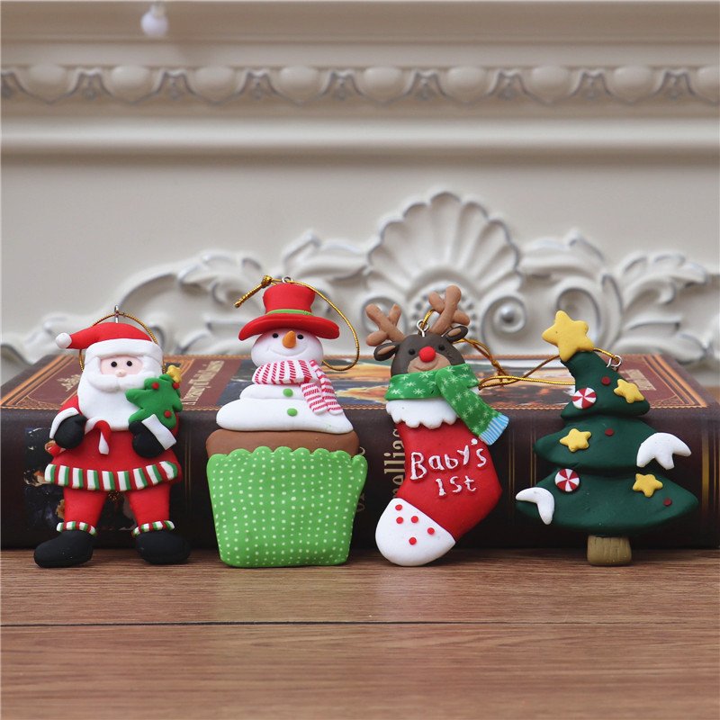 Christmas Polymer Clay Hanging Decoration - Image 6
