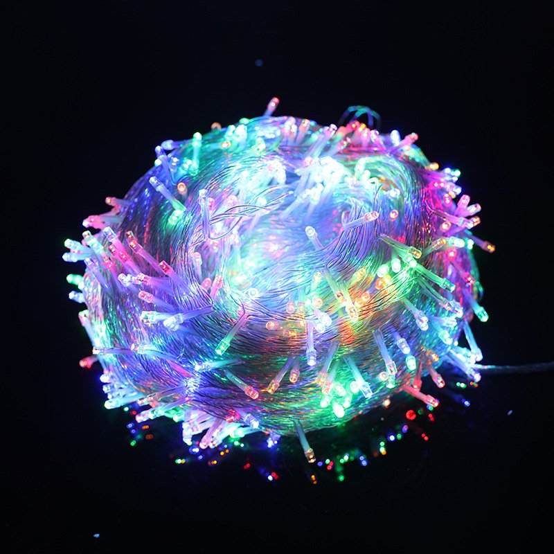 100 LED Christmas String Lights Outdoor/Indoor, Extendable Green Wire, Super Bright with 8 Modes, Waterproof Fairy String Lights for Xmas Tree Holiday Party Garden - Image 4