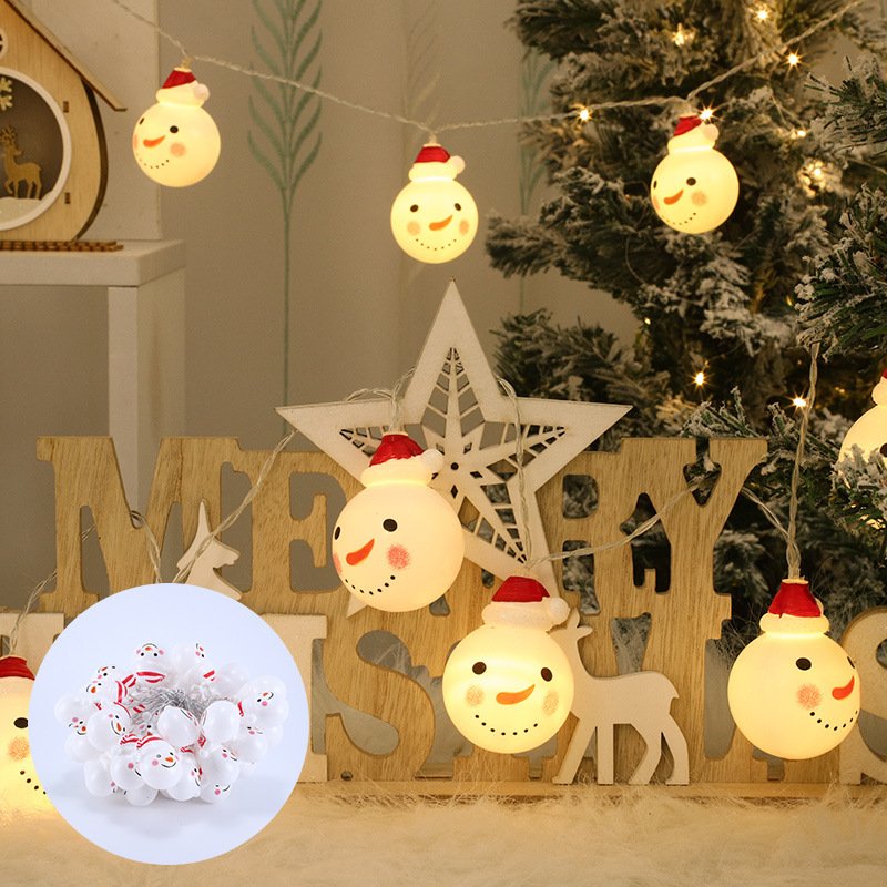 New 10pcs Santa Claus Lights - Image 7