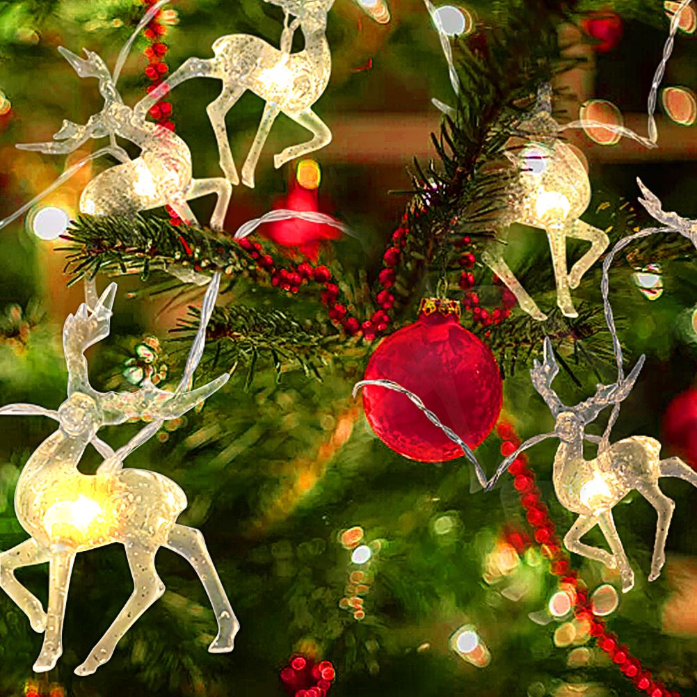 Best Choice Lighted Christmas Deer Family Set Outdoor Yard Decoration with 10 LED Lights