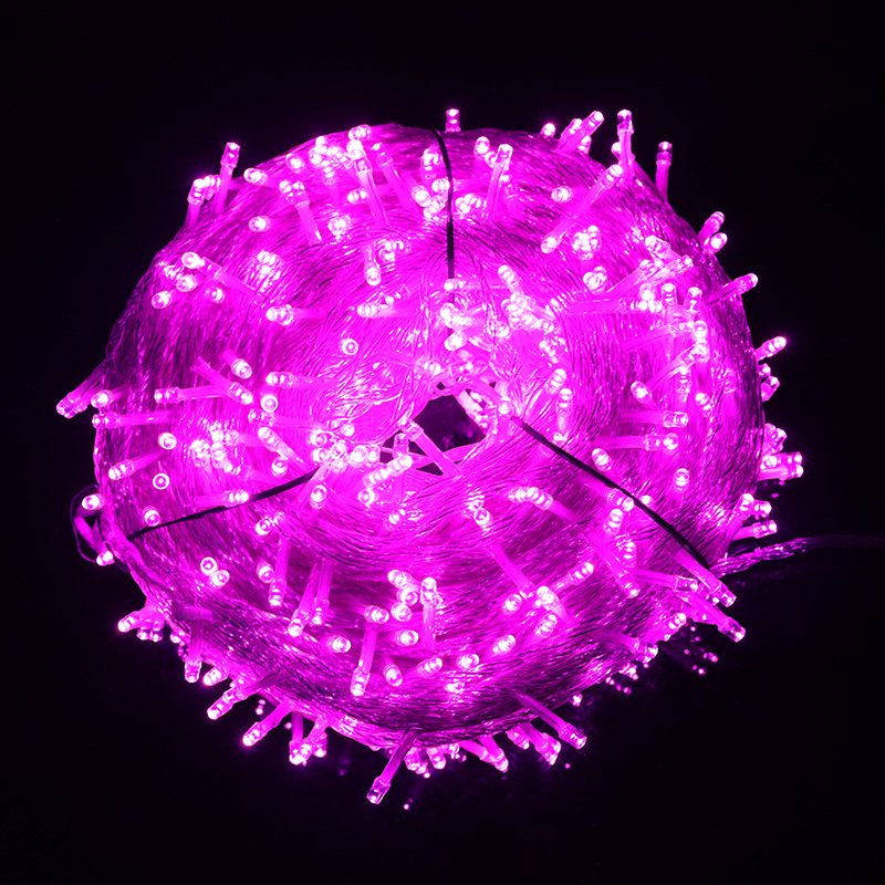 100 LED Christmas String Lights Outdoor/Indoor, Extendable Green Wire, Super Bright with 8 Modes, Waterproof Fairy String Lights for Xmas Tree Holiday Party Garden - Image 3