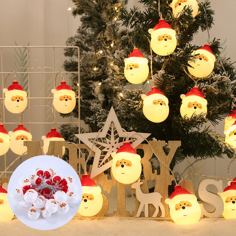 New 10pcs Santa Claus Lights - Image 8