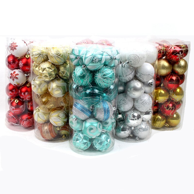 Manufacturer Newest Christmas tree decotative plastic ball