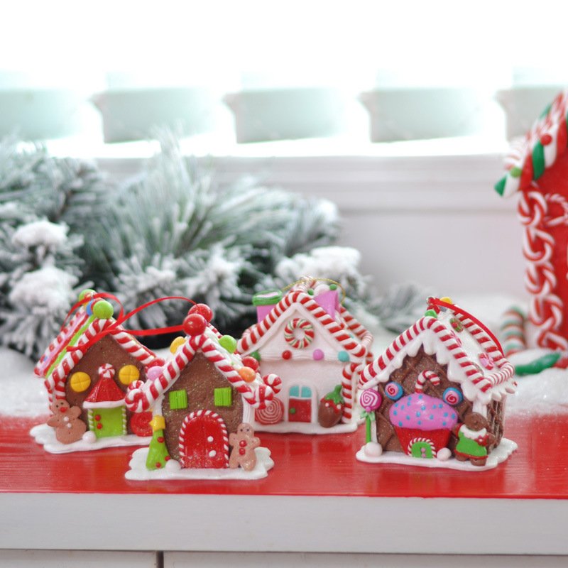 Christmas Ceramic Candy House - Image 5