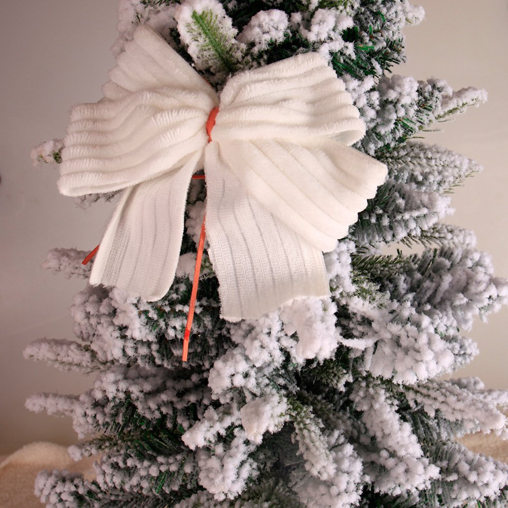 Wholesale New Arrival Flocking Xmas Tree with Snowflake - Image 4