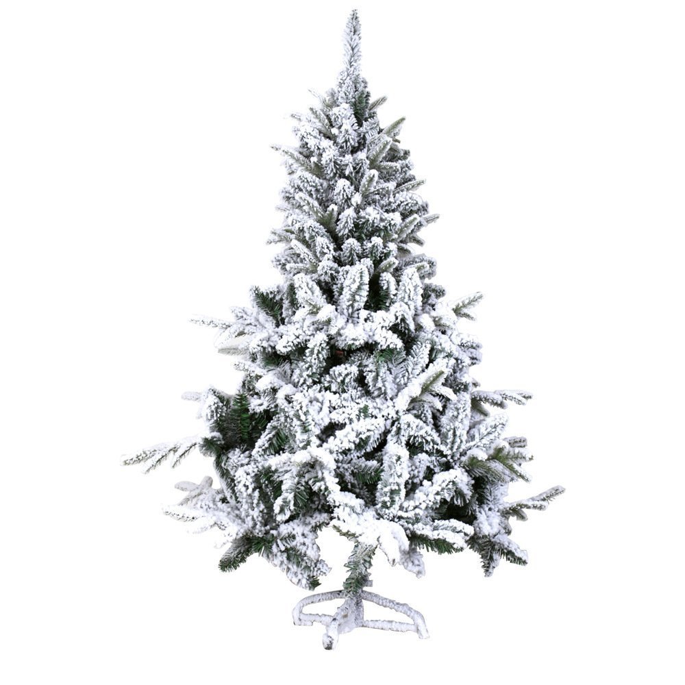 Wholesale New Arrival Flocking Xmas Tree with Snowflake