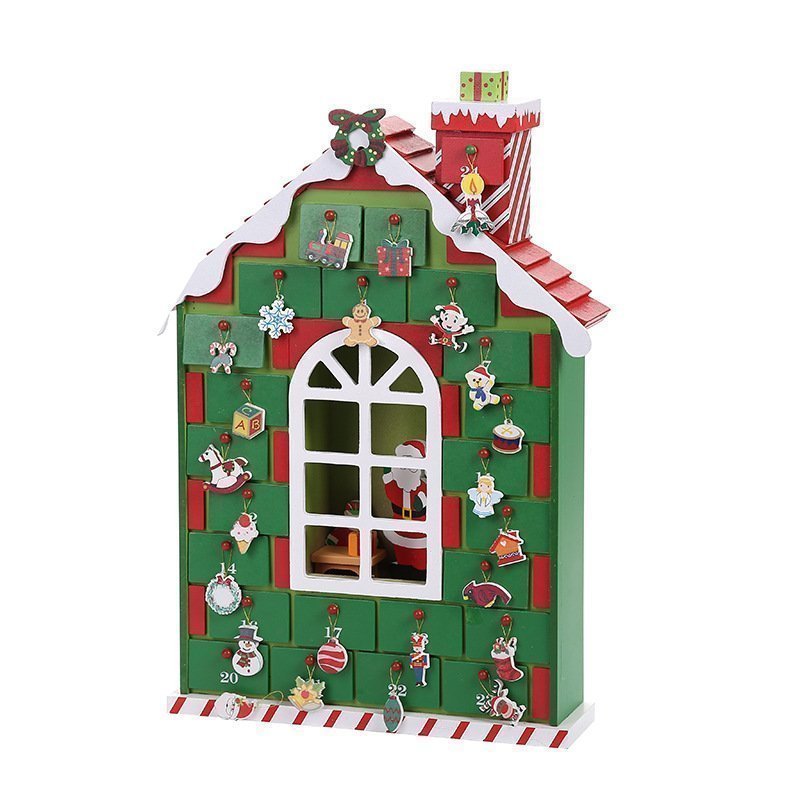 Factory 44cm Christmas desktop decoration Wood Creative House
