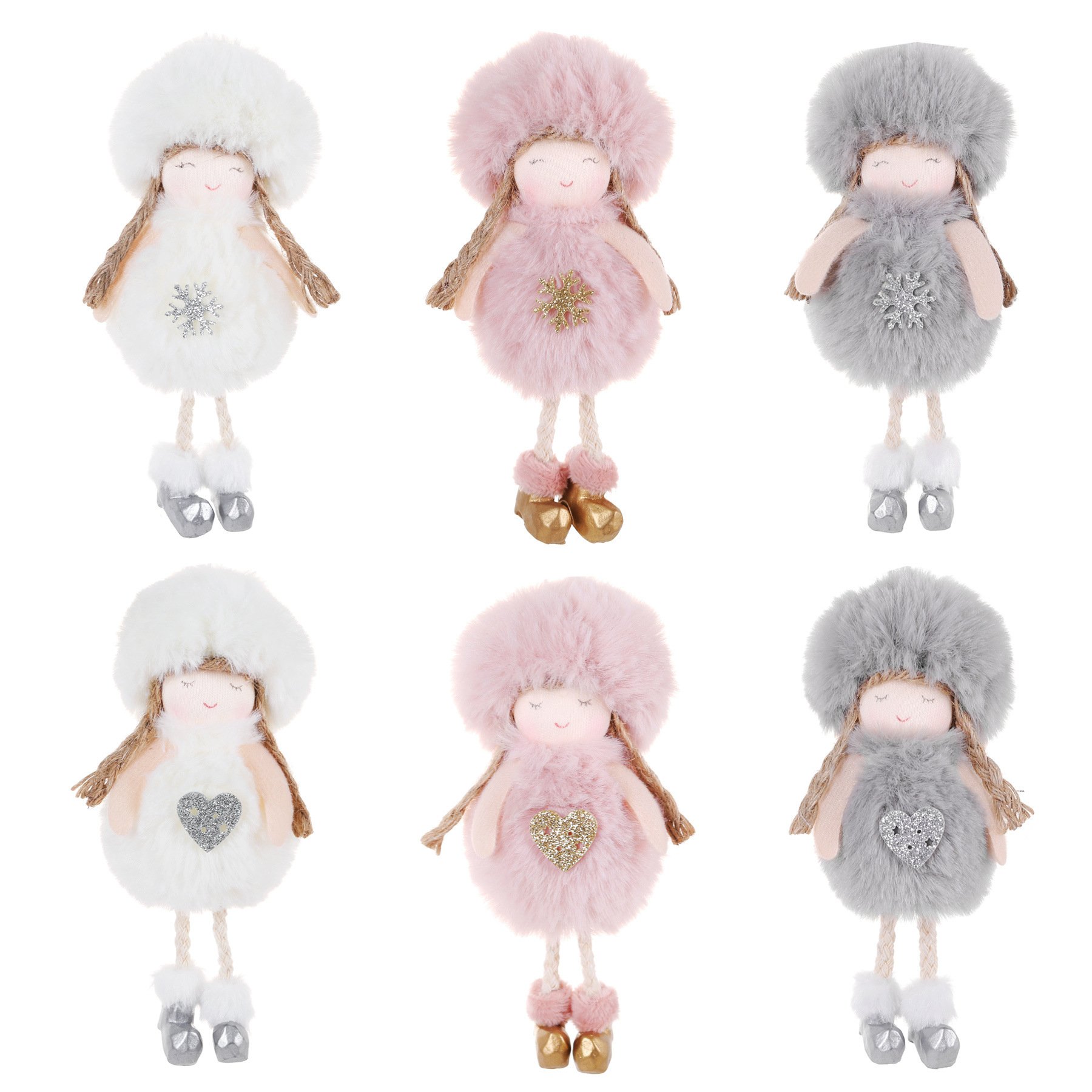 Christmas angel doll hanging decoration
