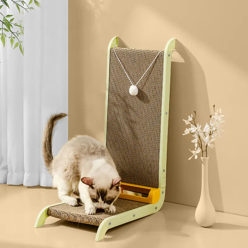 Wholesale 24x38x60cm L Shaped Cat Scratching Post