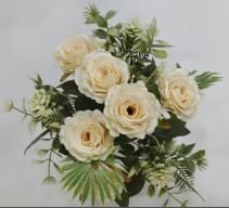 Wholesale Nine Headed Poland Artificial Rose