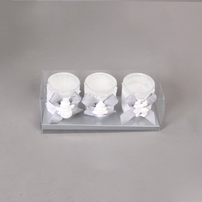 Christmas Scented Candles with Art Decorative design for Home Room Table Decoration and Gift Decor - Image 30