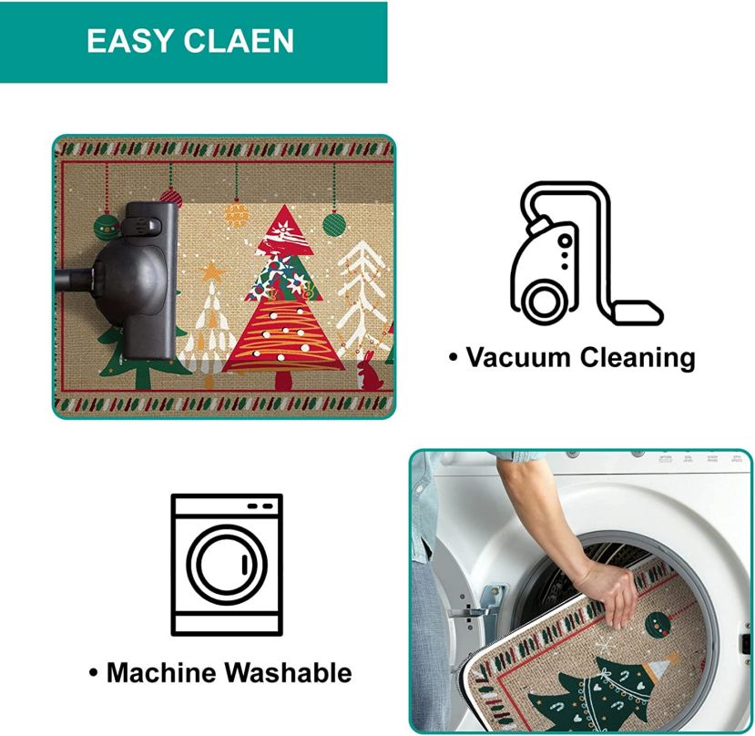 Wholesale Christmas Trees Doormat Indoor Outdoor Rug - Image 3
