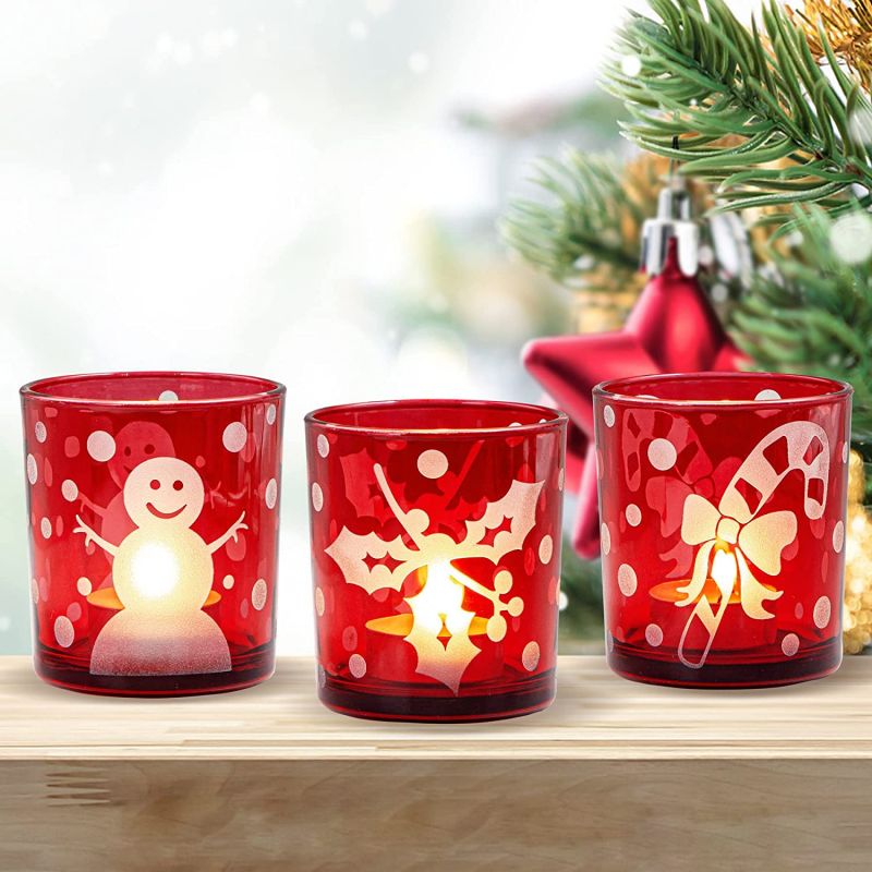 Hot Selling Christmas Candle Holders for Holiday Wedding Party Dining Table Centerpieces - Image 2