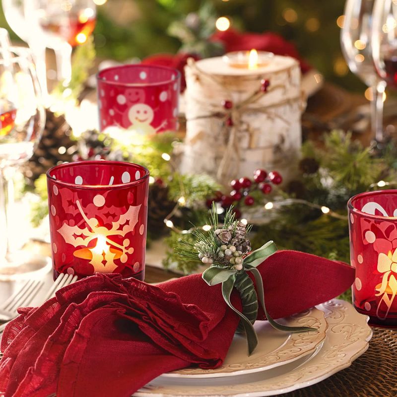 Hot Selling Christmas Candle Holders for Holiday Wedding Party Dining Table Centerpieces - Image 6