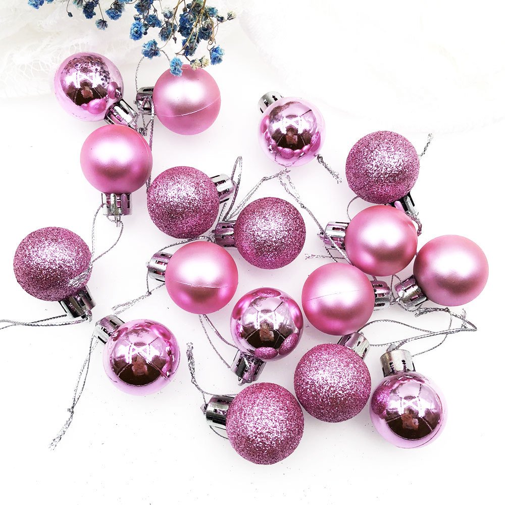 Christmas hanging ball decorative Christmas tree decorative holiday party set with lane rope - Image 8