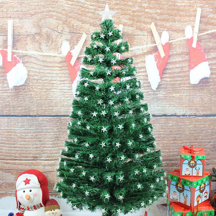 7ft Pre-lit Lights Luminous Christmas Tree in Various Size from China - Image 3