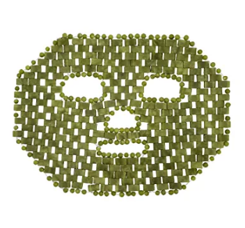 1pc Natural Stone Jade Mask Exporter from China