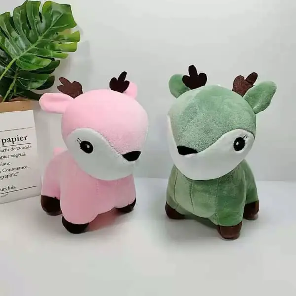 China OEM Cute Deer Animal Plush Home Decor - Image 2