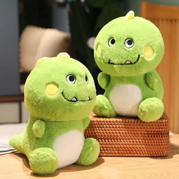 China Adorable Kids Decor Cute Green Dino Toy